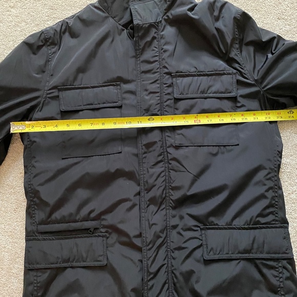 Men’s Alfani Fitted Black Jacket, size Large - Picture 7 of 16